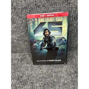 65 DVD Adam Driver Sci-Fi Thriller Prehistoric Action Movie Sony Pictures